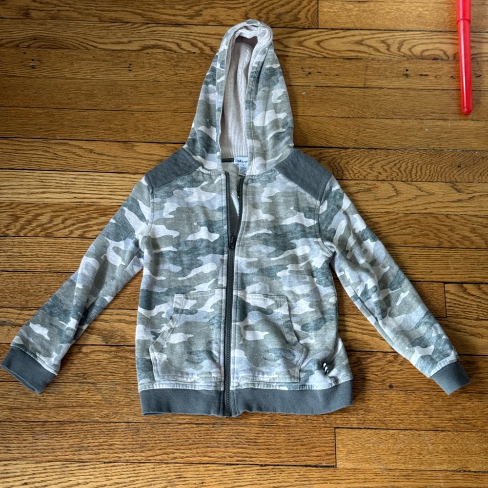 Splendid Kids Camouflage Hoodie - Size 7